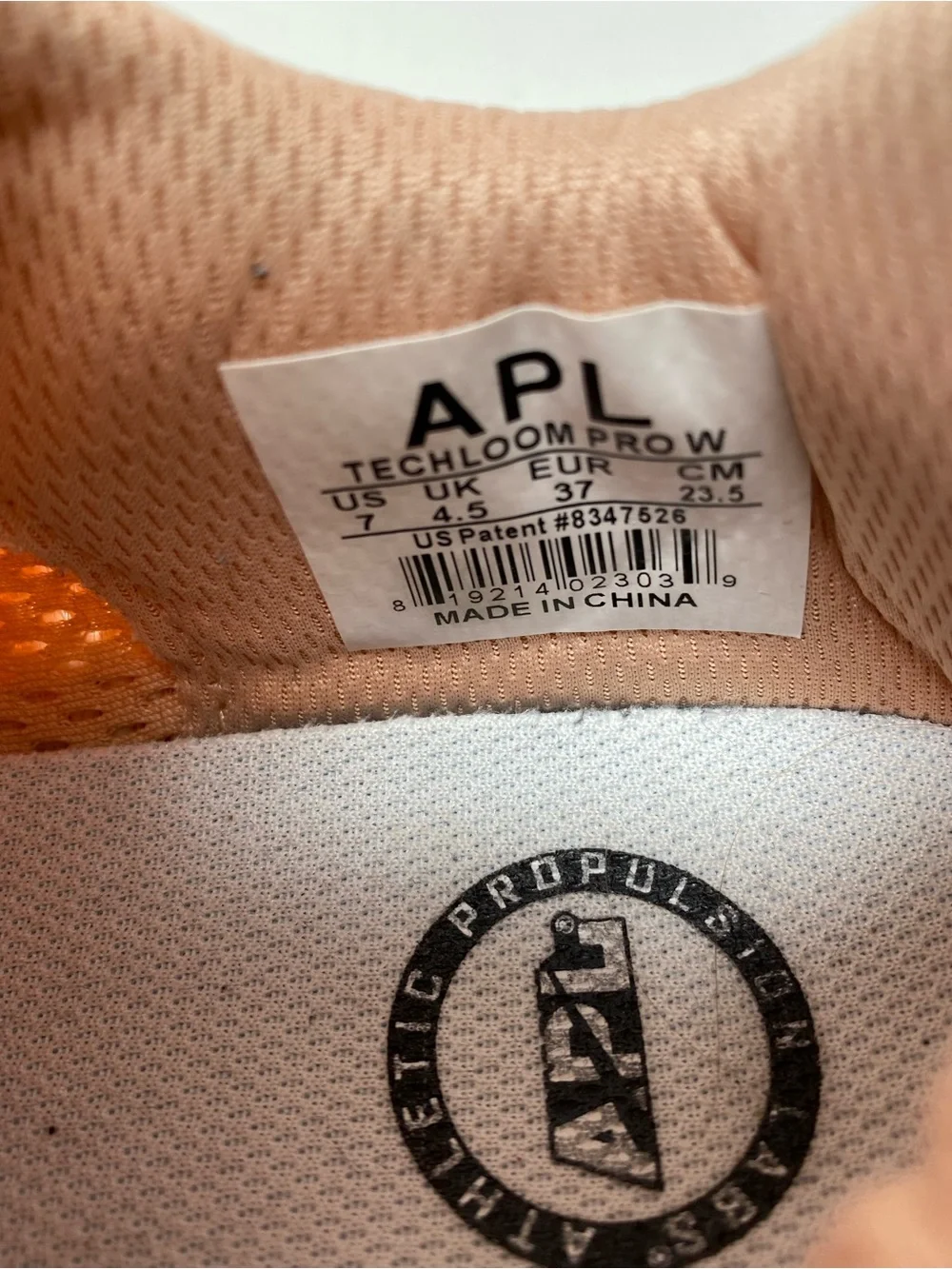 APL TechLoom Pro Blush Pink Women’s Athletic Propulsion Labs Running Shoes